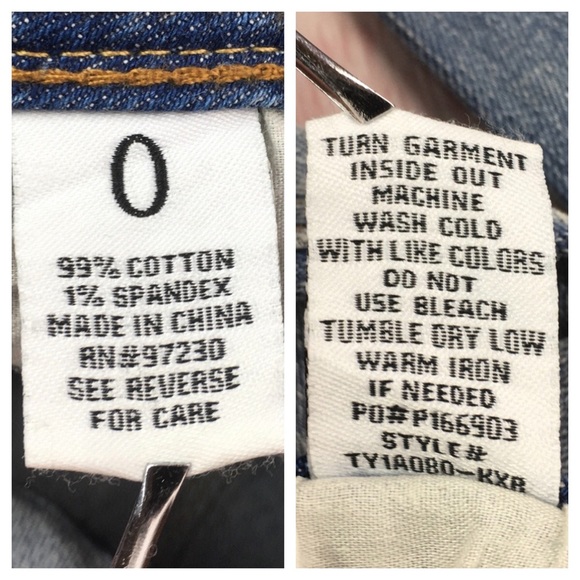 💙Almost Famous destroyed skinny jean size 0 - Picture 4 of 8